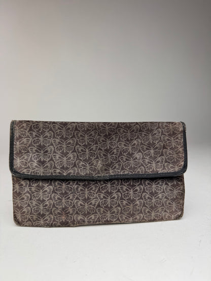 Pochette papillon monogramme en laine Bottega Veneta vintage