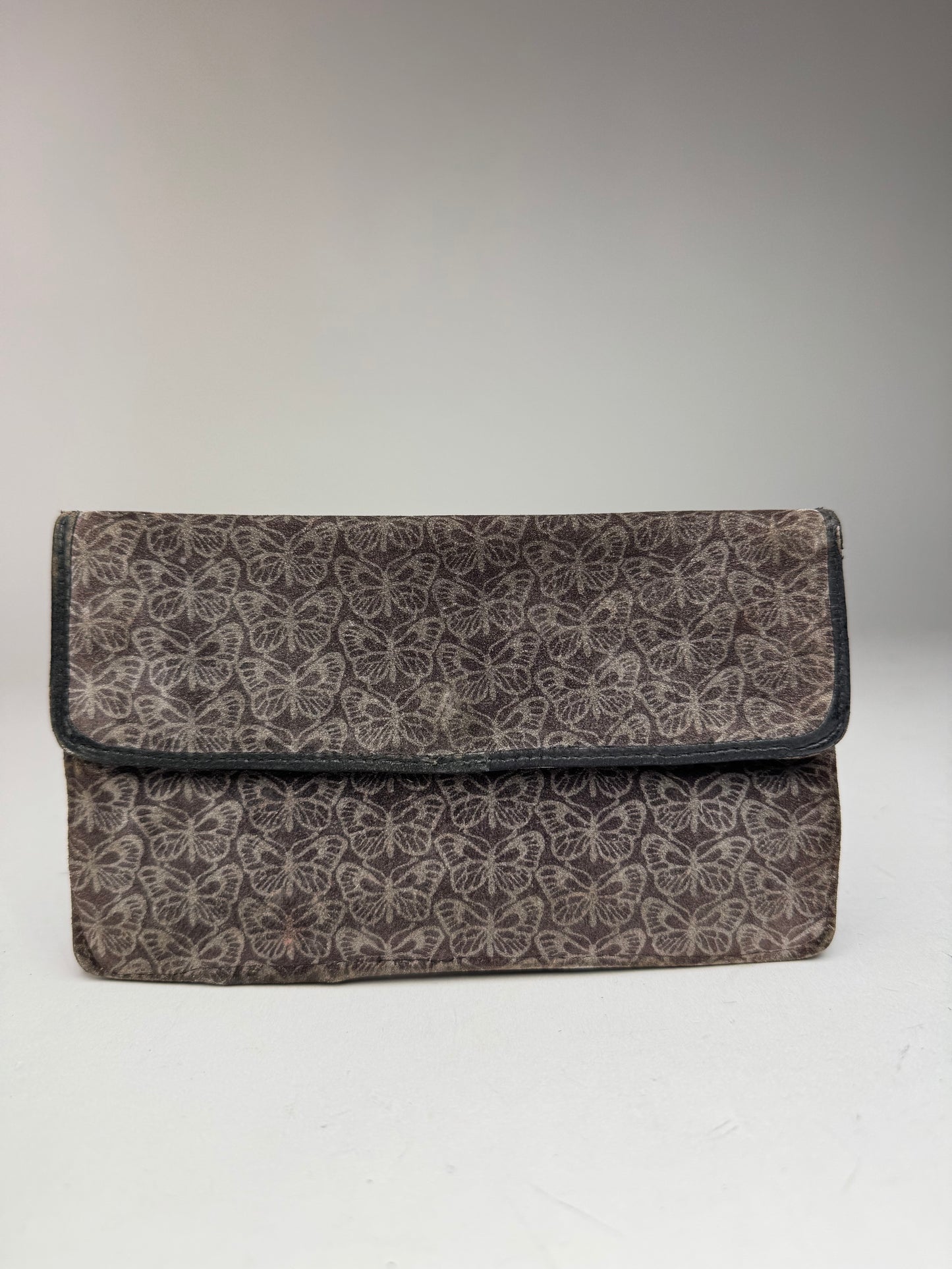 Pochette papillon monogramme en laine Bottega Veneta vintage
