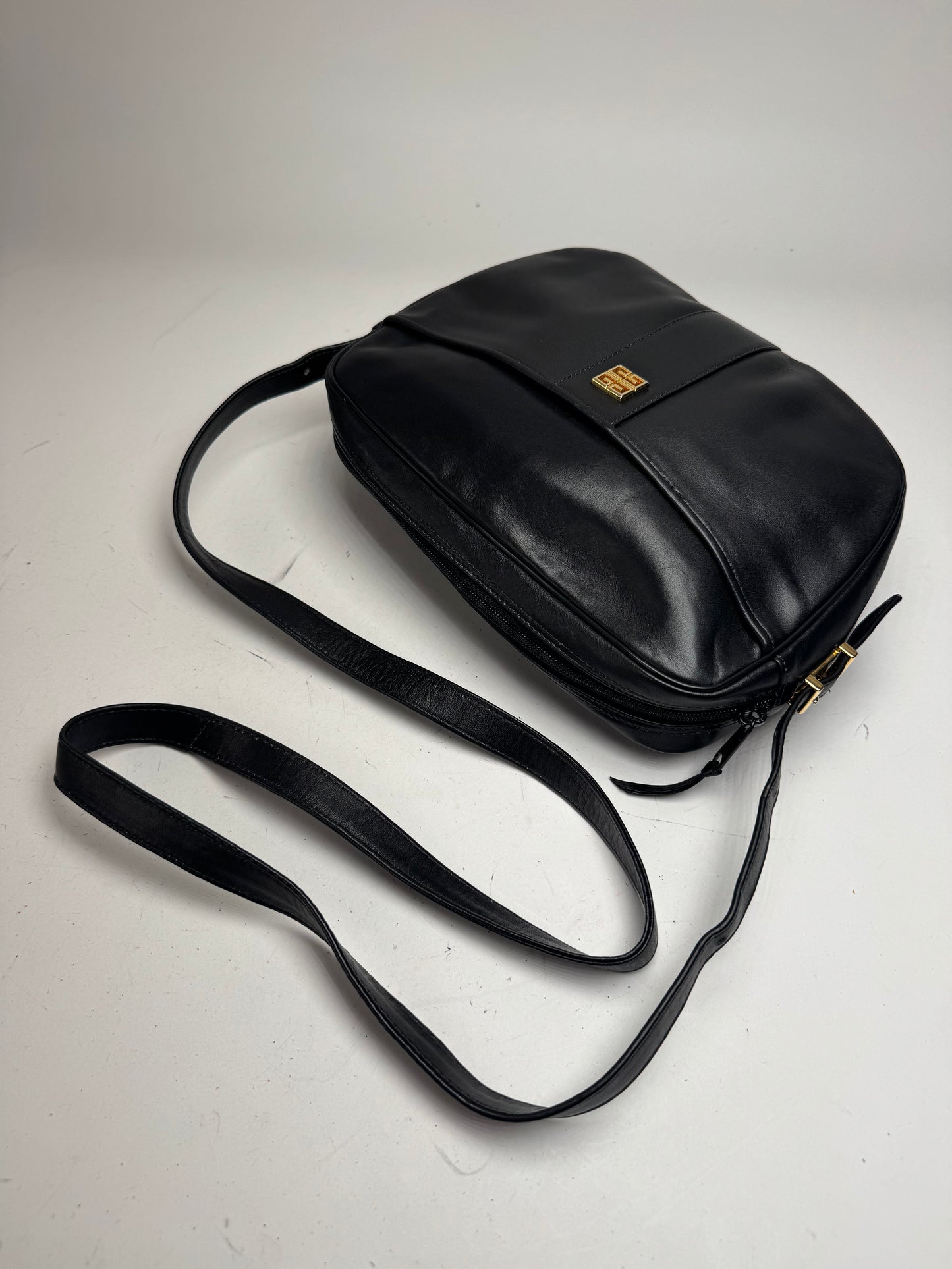 Vintage Givenchy Leather Bag Black