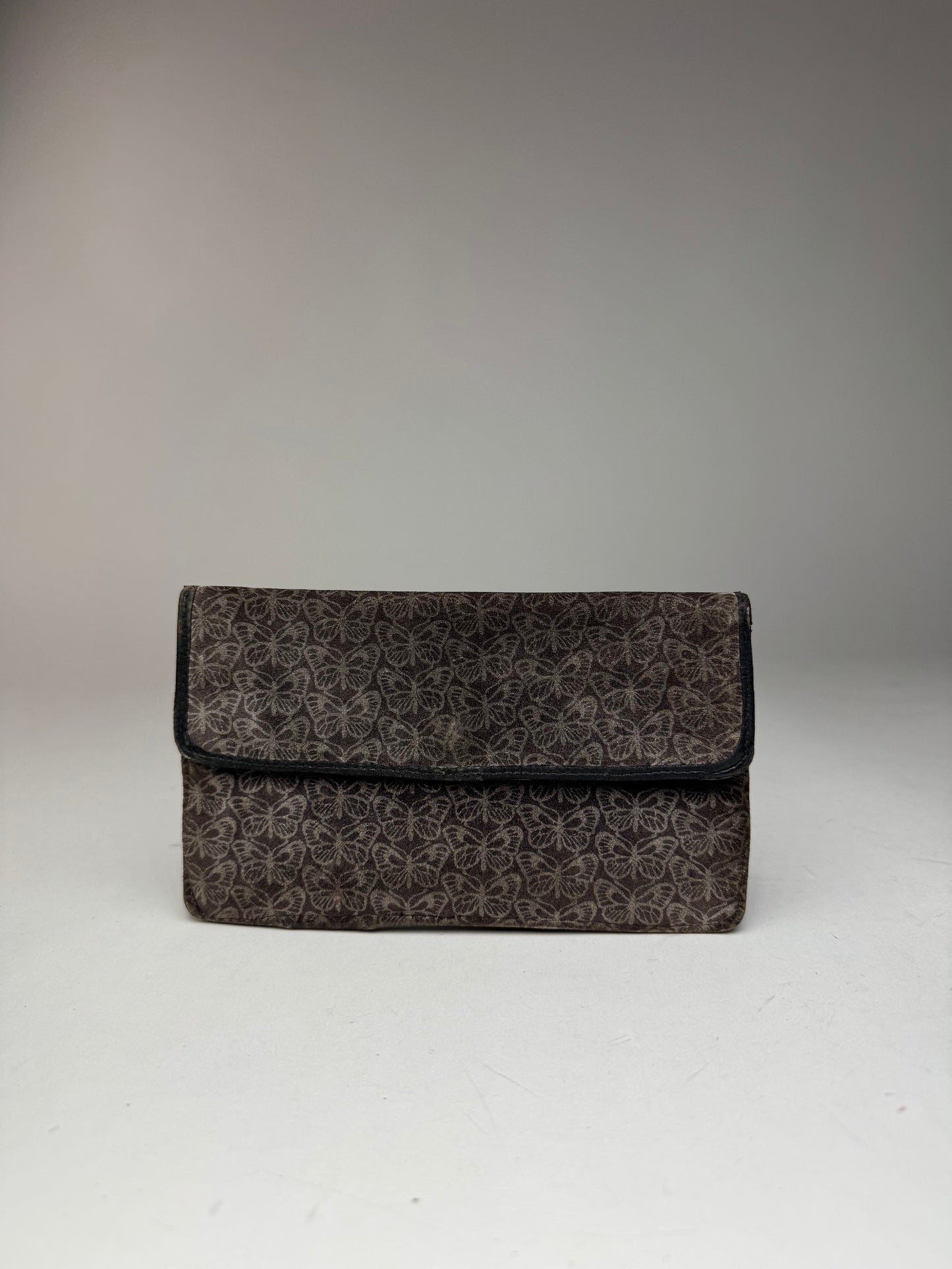 Pochette papillon monogramme en laine Bottega Veneta vintage