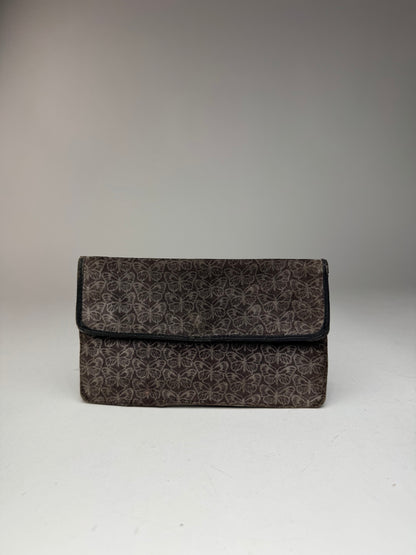 Pochette papillon monogramme en laine Bottega Veneta vintage