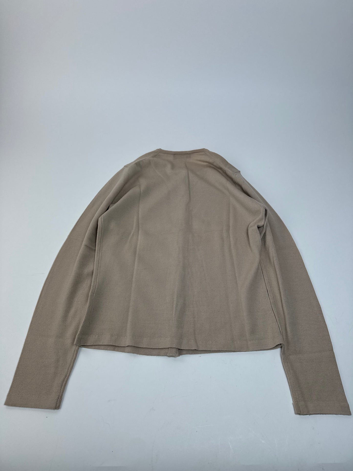 Vintage Gianni Versace Wool Cardigan Beige M