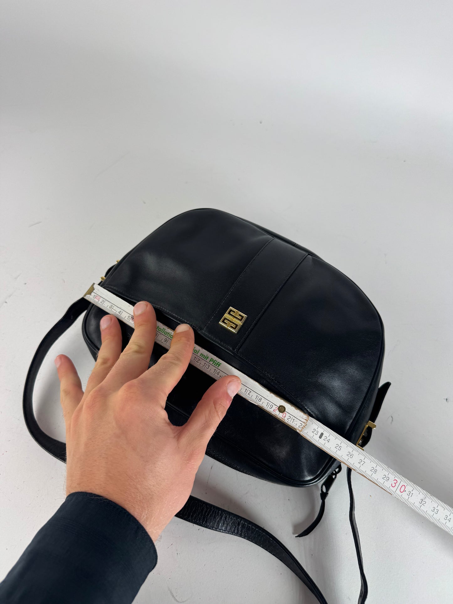 Vintage Givenchy Leather Bag Black