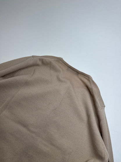 Vintage Gianni Versace Wool Cardigan Beige M