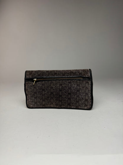 Pochette papillon monogramme en laine Bottega Veneta vintage