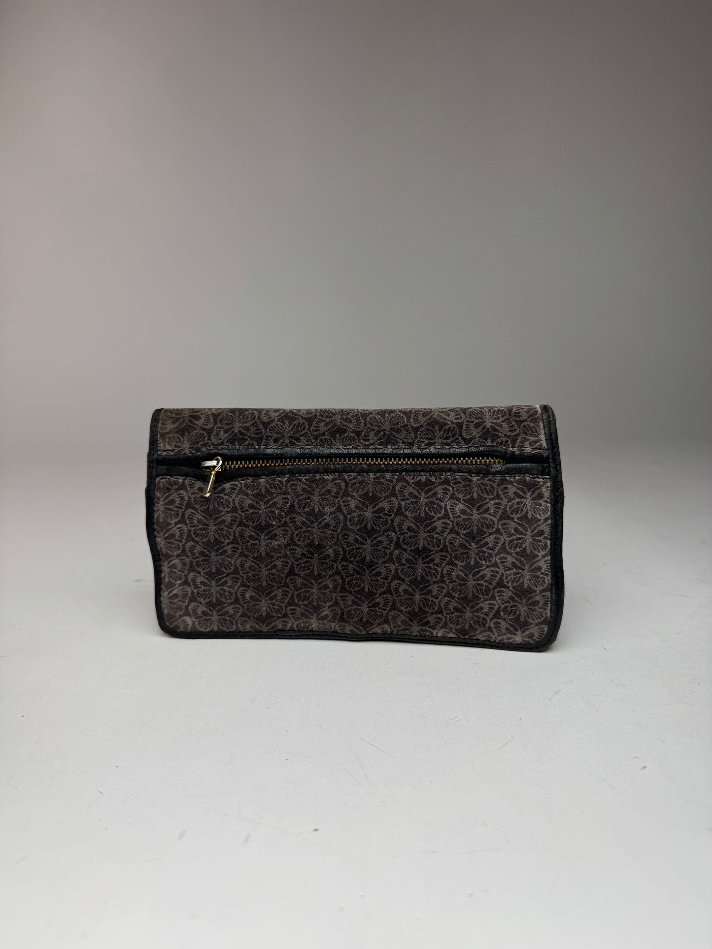 Pochette papillon monogramme en laine Bottega Veneta vintage
