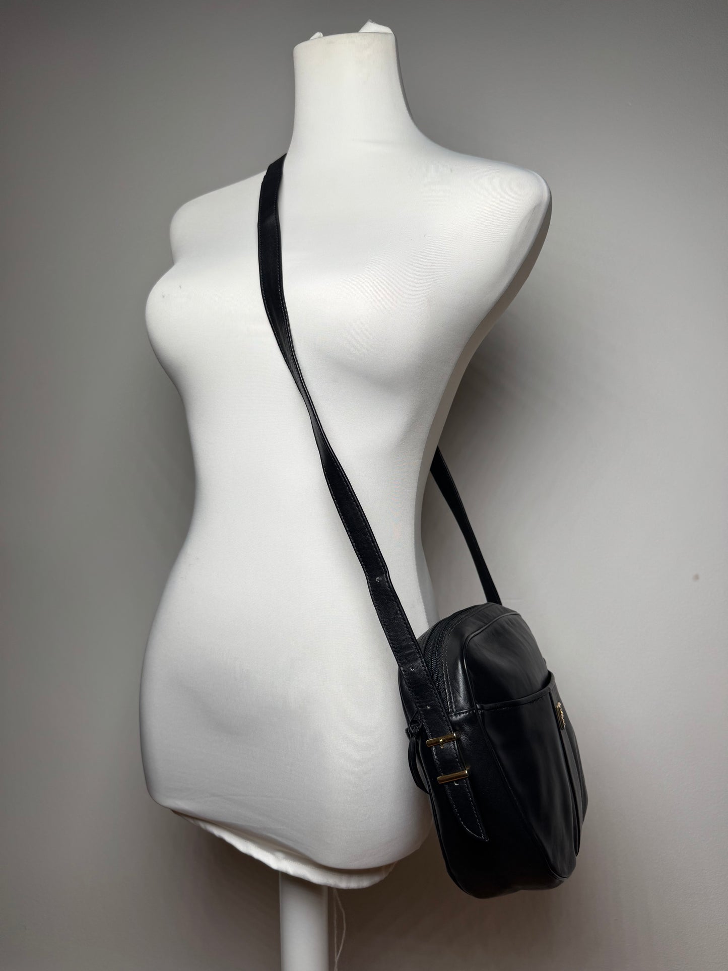 Vintage Givenchy Leather Bag Black