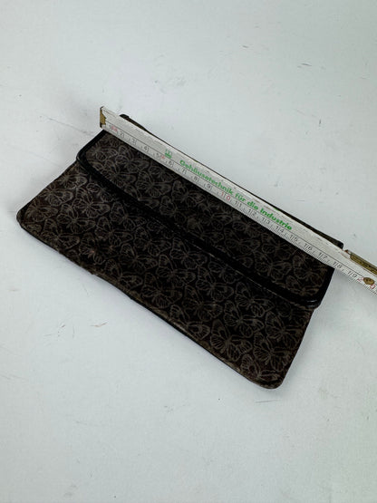 Pochette papillon monogramme en laine Bottega Veneta vintage