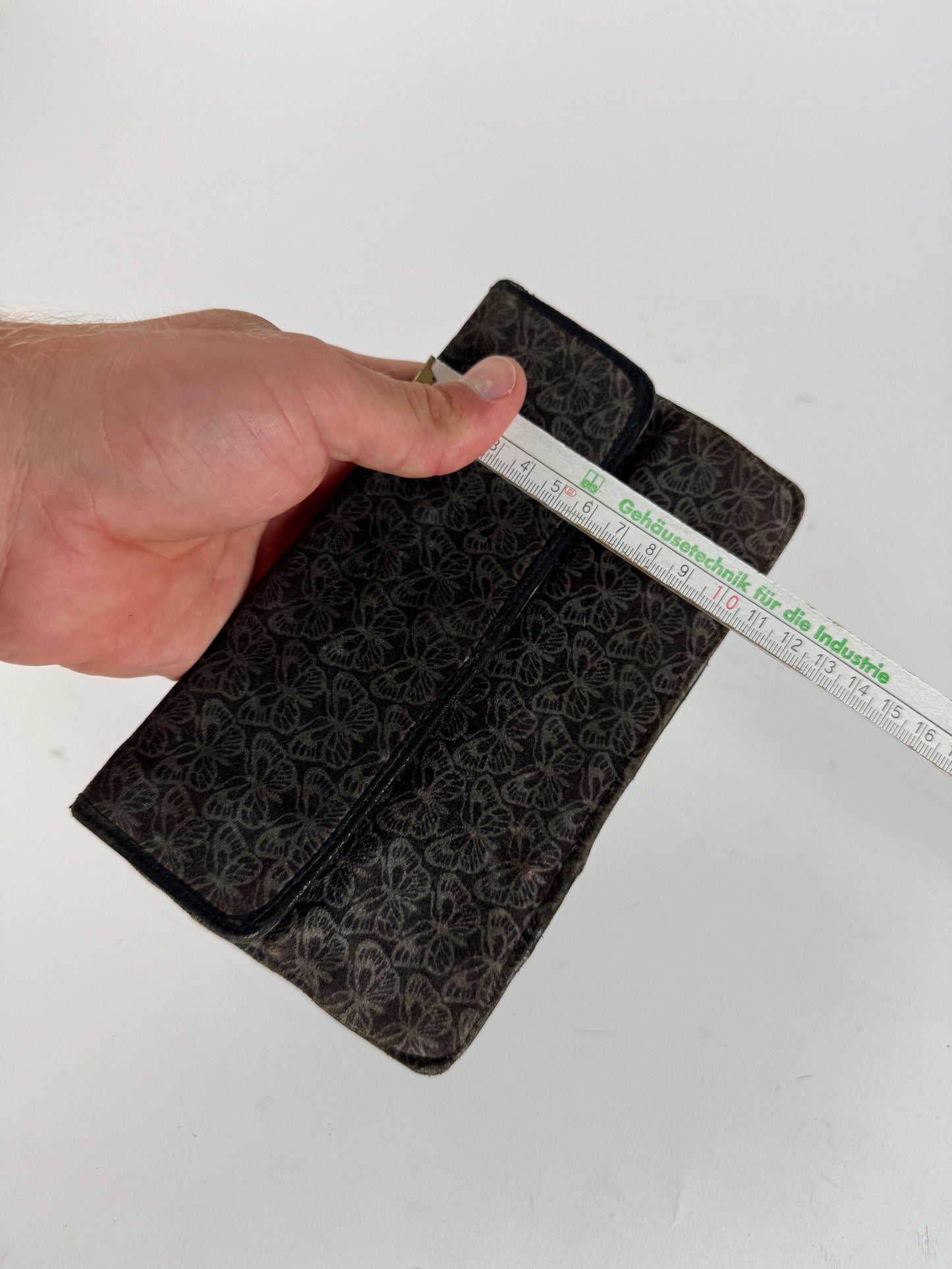 Pochette papillon monogramme en laine Bottega Veneta vintage