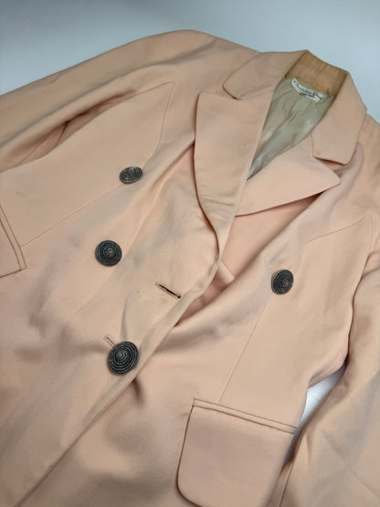 Vintage Dior Blazer/Trenchcoat M Rose