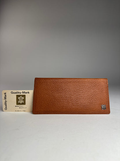 Vintage Givenchy Leather Card Holder ID Holder Brown