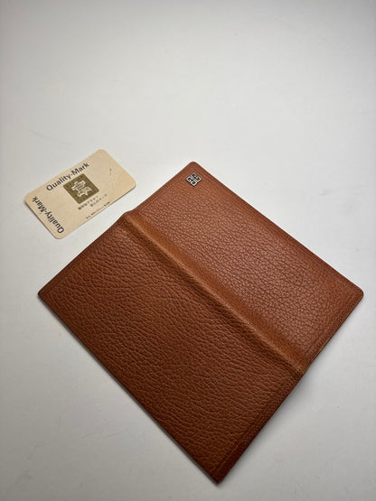 Vintage Givenchy Leather Card Holder ID Holder Brown