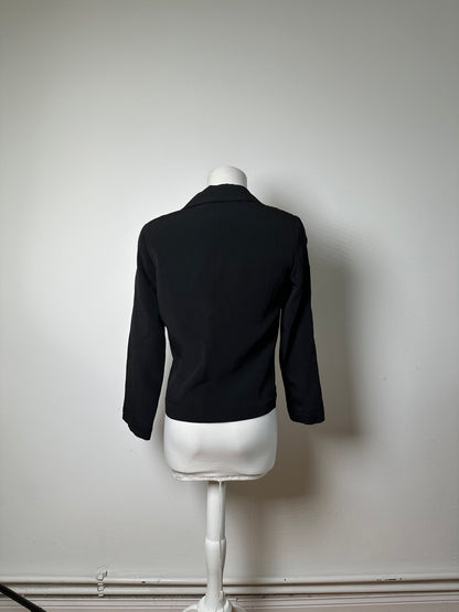 Vintage Loewe Silk Blend Blazer Black S