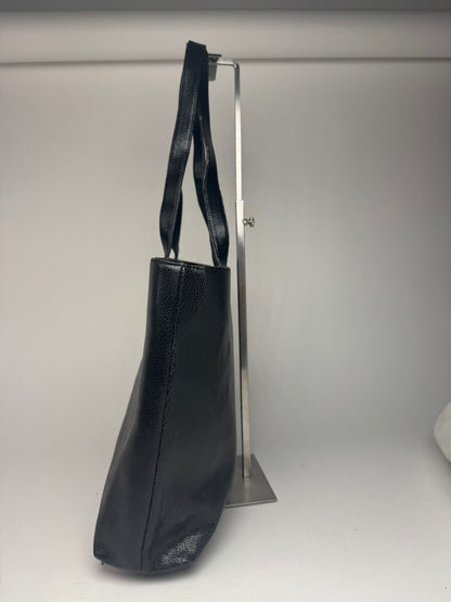 Vintage Givenchy Leather Shopper black