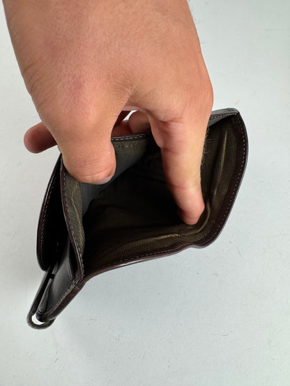 Vintage Fendi Monogram Wallet Brown