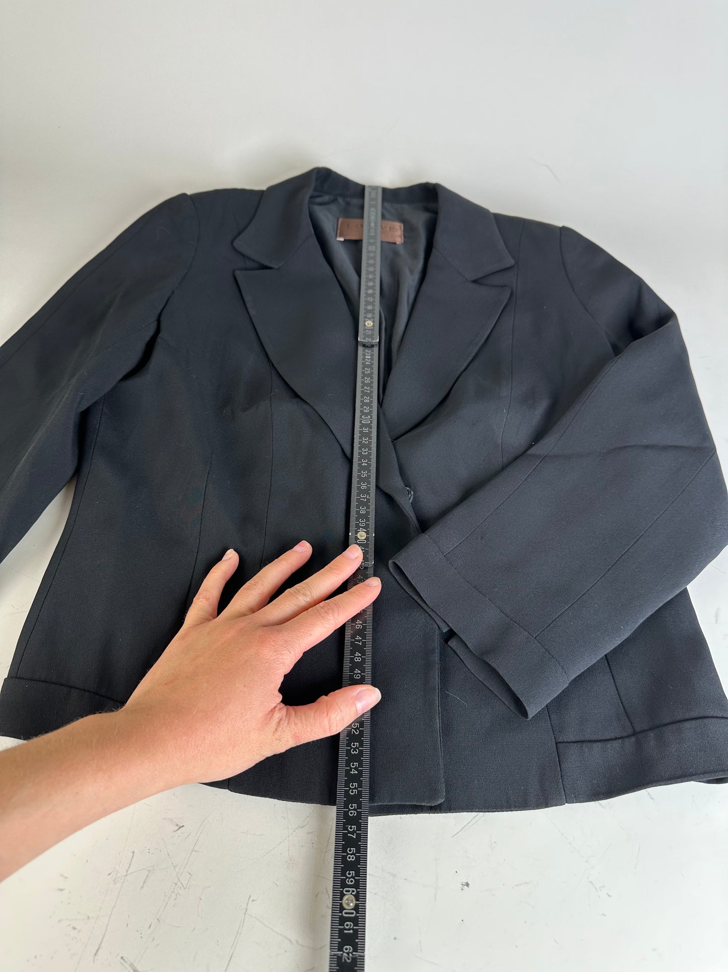 Vintage Loewe Silk Blend Blazer Black S