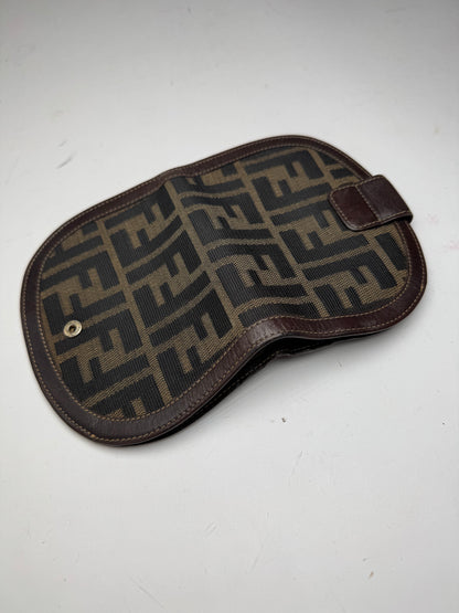 Vintage Fendi Monogram Wallet Brown
