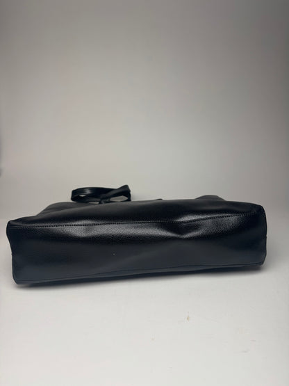 Vintage Givenchy Leather Shopper black