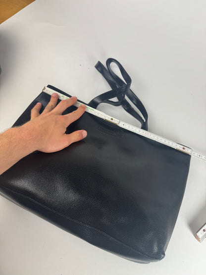 Vintage Givenchy Leather Shopper black