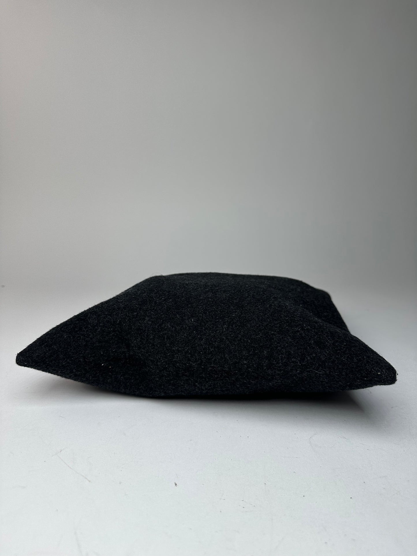 Vintage Courreges Wool Handbag Black