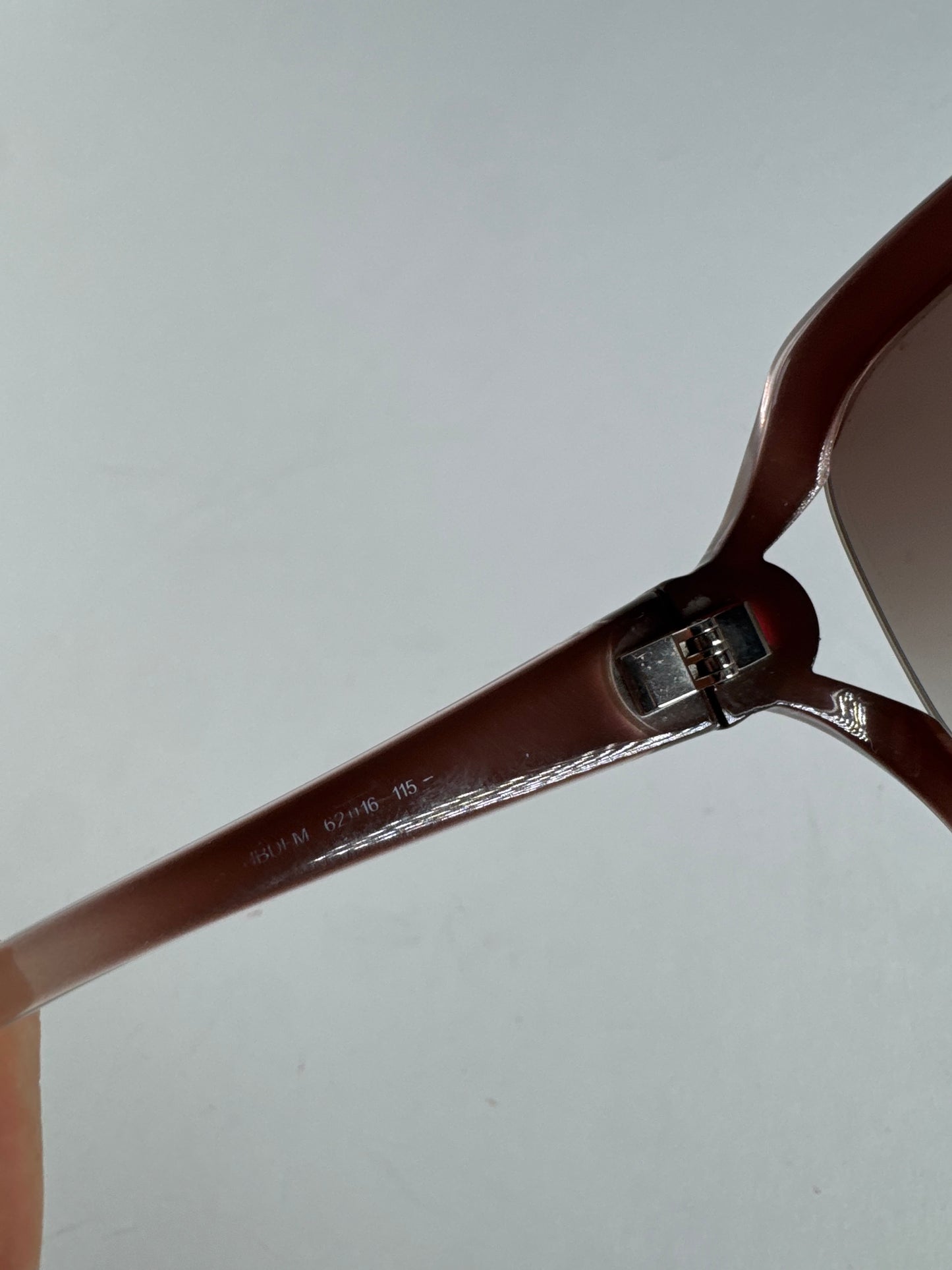 Vintage Gucci Oversized Sunglasses Black Beige