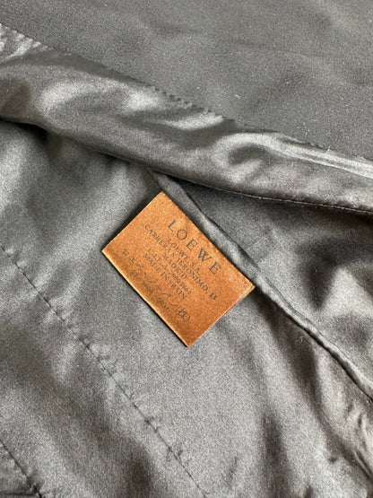 Vintage Loewe Silk Blend Blazer Black S
