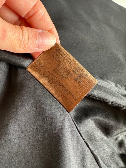 Vintage Loewe Silk Blend Blazer Black S