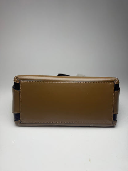 Vintage Marni Leather Bag purple khaki