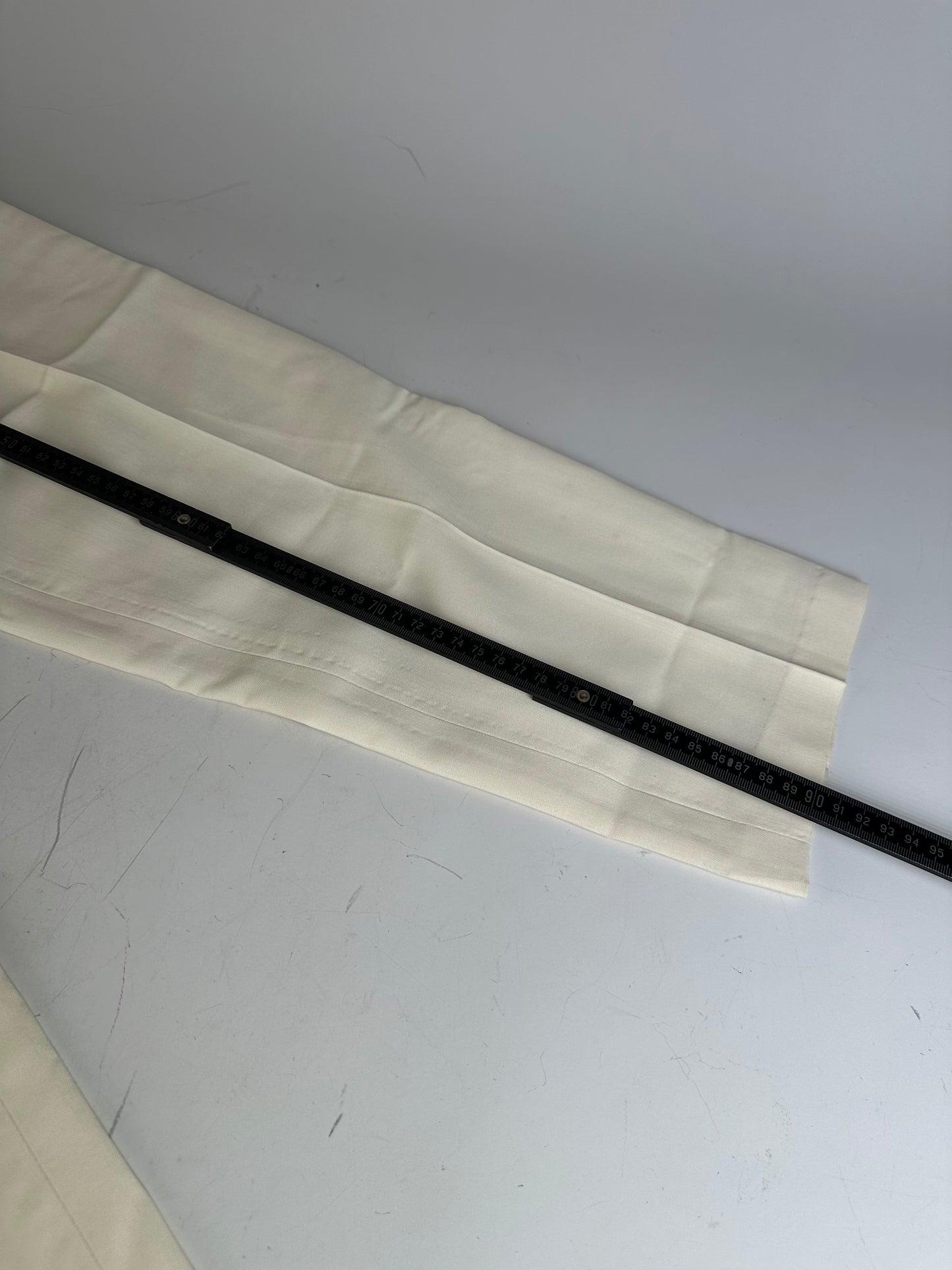 Vintage Dior Wool Pants Cream S