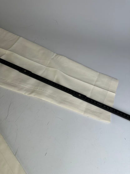 Vintage Dior Wool Pants Cream S