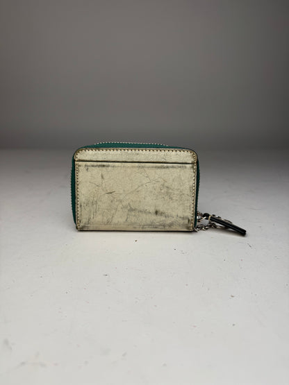 Vintage Vivienne Westwood Leather Card Holder Silver