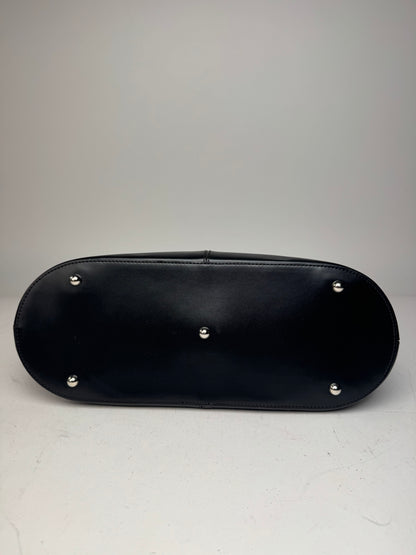 Vintage Courreges Leather Bag Black