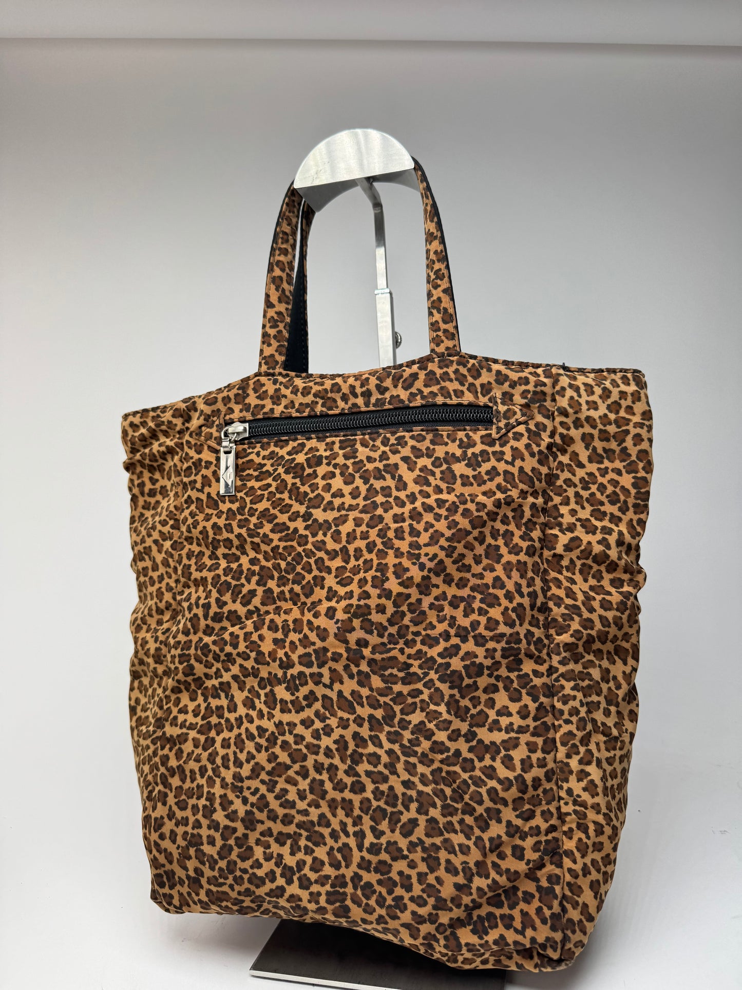 Vintage bottega Veneta Reversible shopper black brown Leo