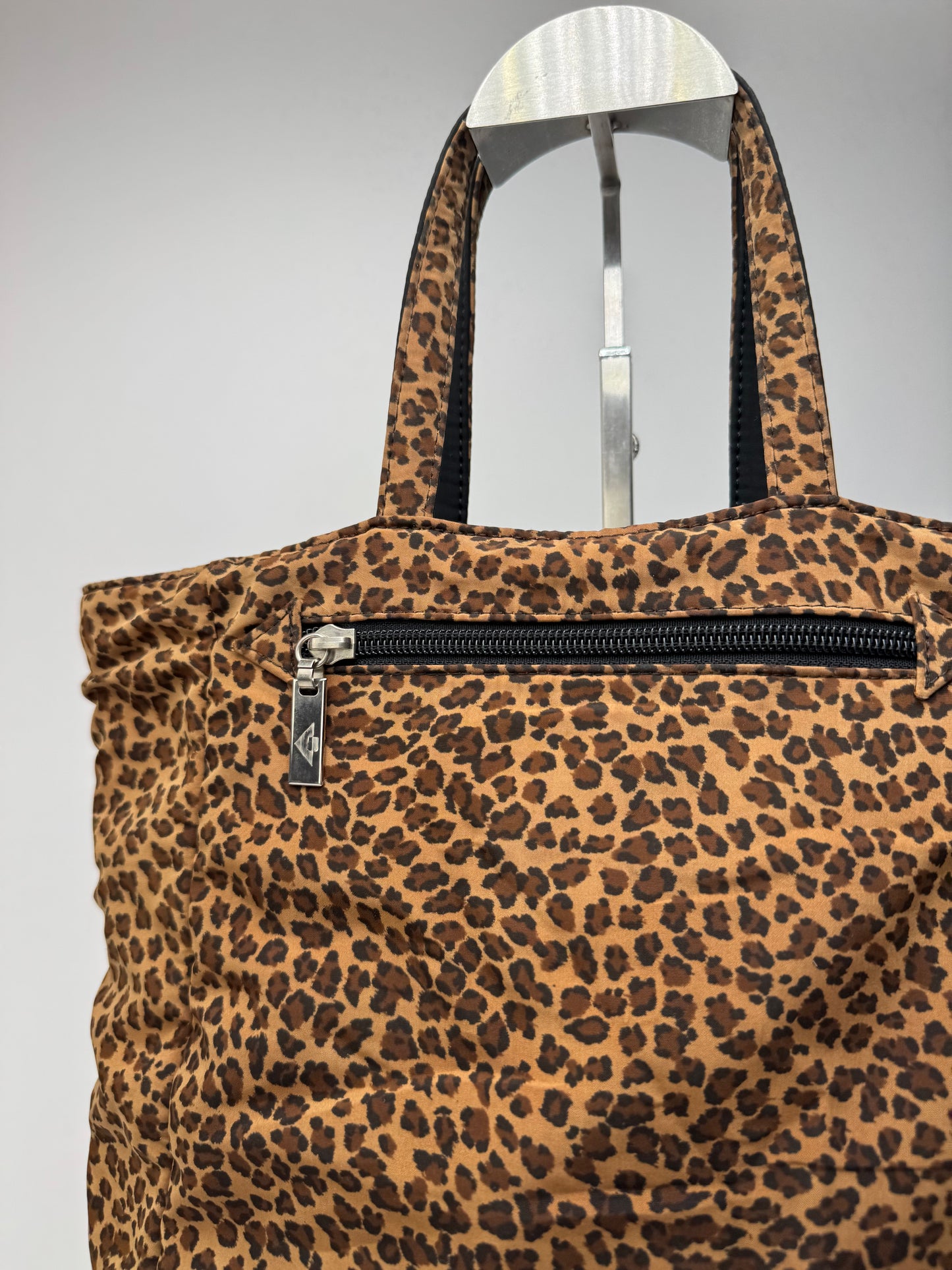 Vintage bottega Veneta Reversible shopper black brown Leo