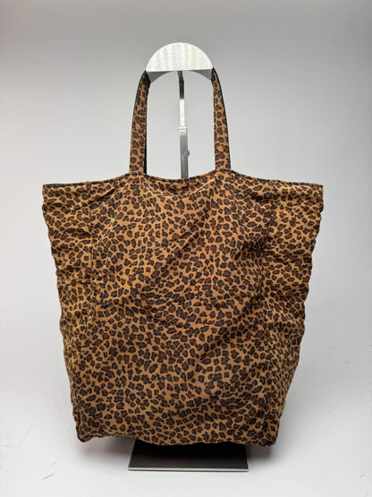 Vintage bottega Veneta Reversible shopper black brown Leo