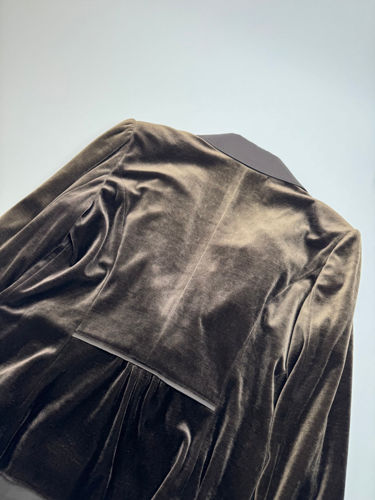 Vintage Courreges Velvet Blazer brown 40/L