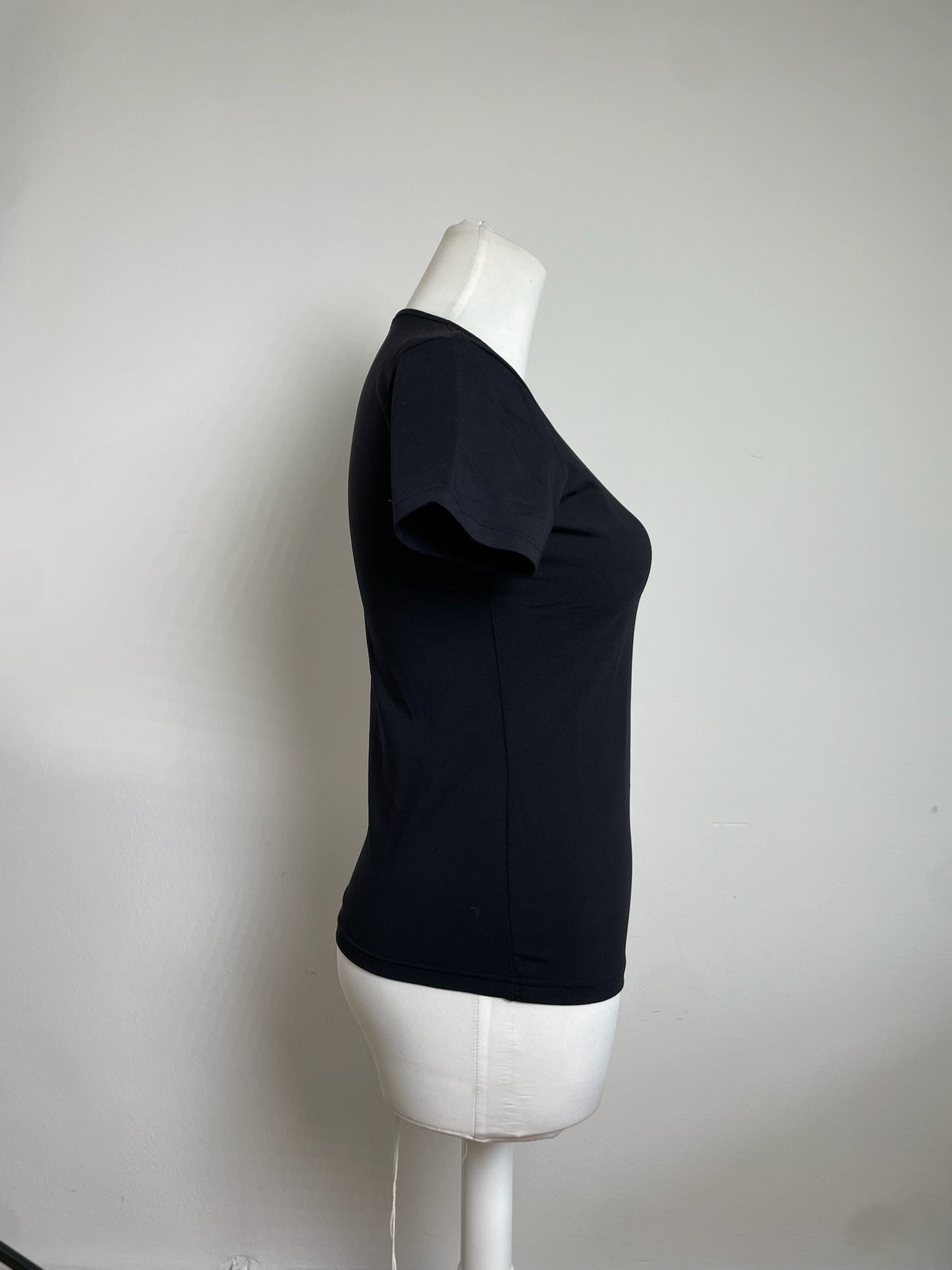 Vintage Fendi Cotton T Shirt Black
