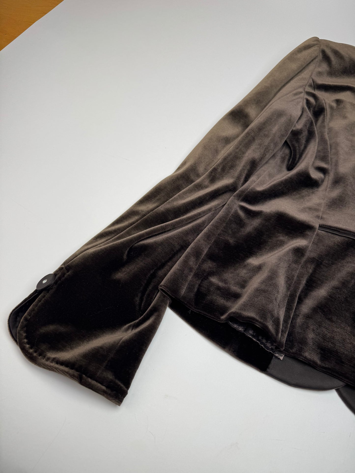 Vintage Courreges Velvet Blazer brown 40/L