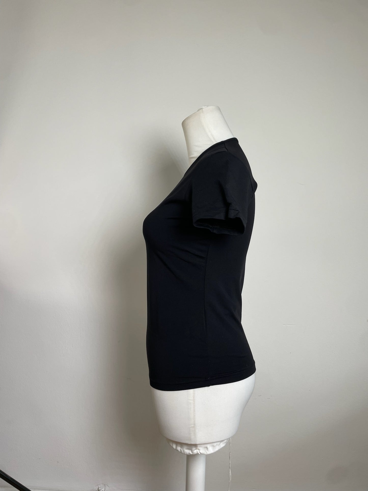 Vintage Fendi Cotton T Shirt Black
