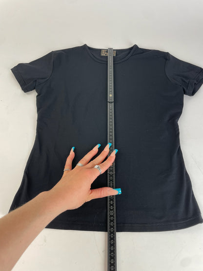 Vintage Fendi Cotton T Shirt Black