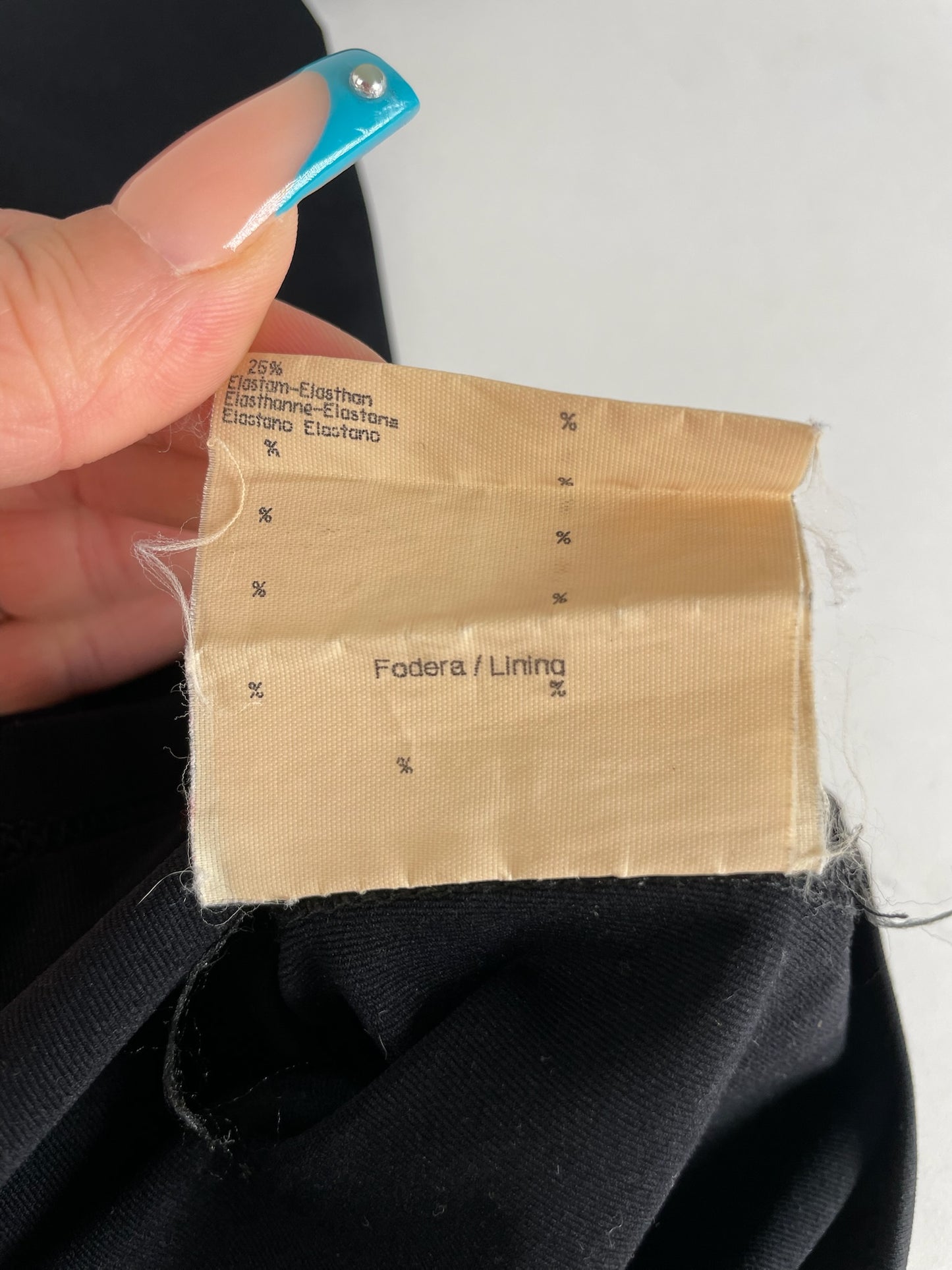 Vintage Fendi Cotton T Shirt Black