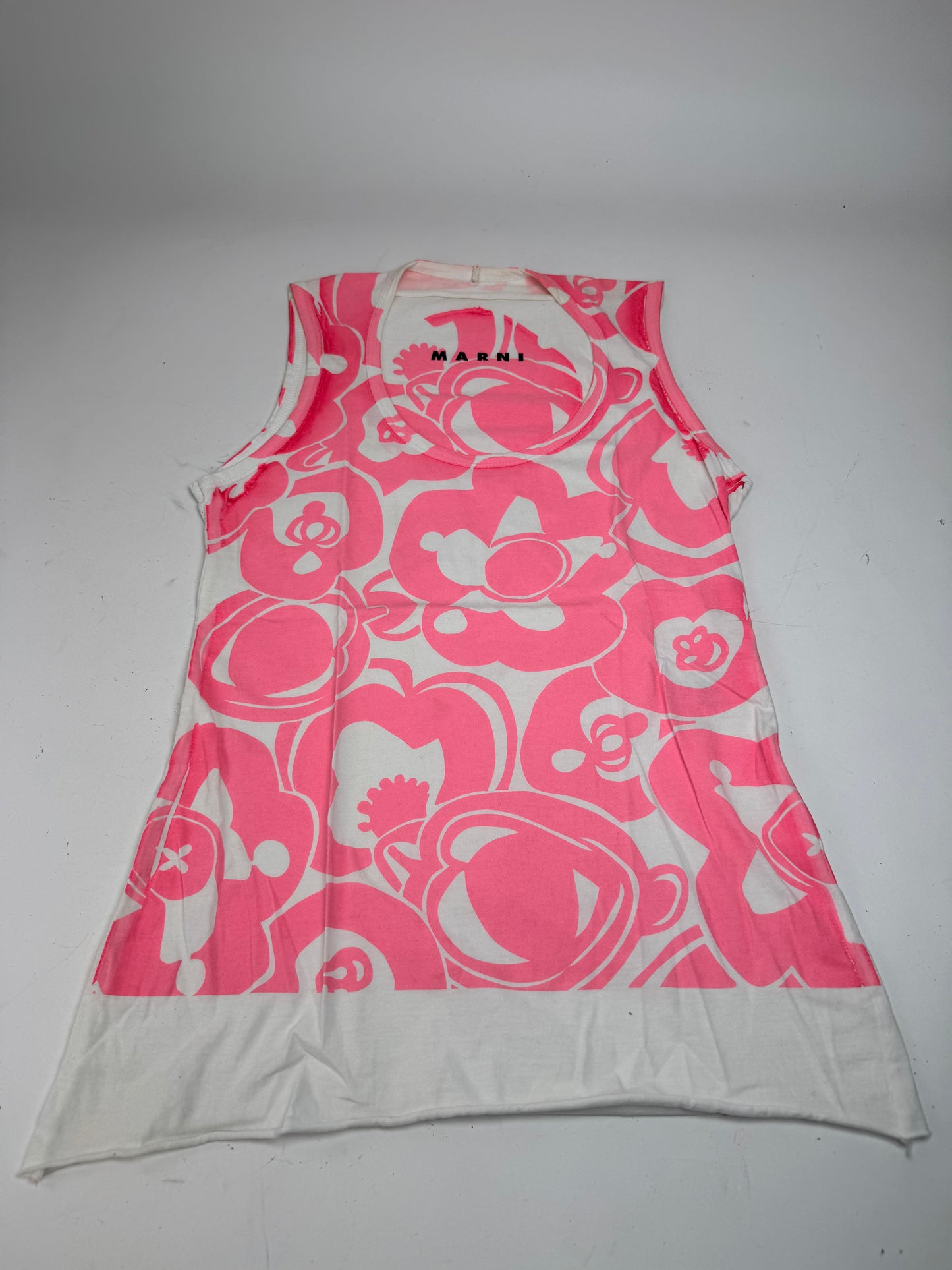 Vintage Marni Top Pink White M