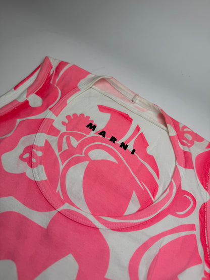 Vintage Marni Top Pink White M