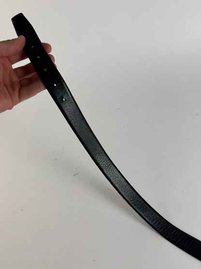 Vintage Dior Leather belt brown