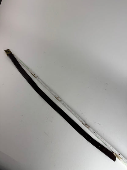 Vintage Dior Leather belt brown