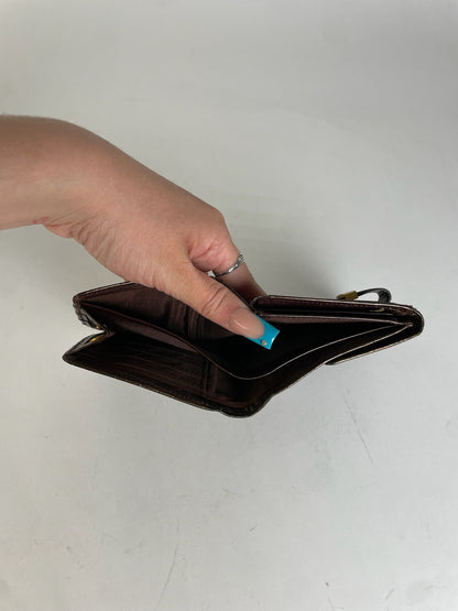 Vintage Givenchy Leather Wallet Brown