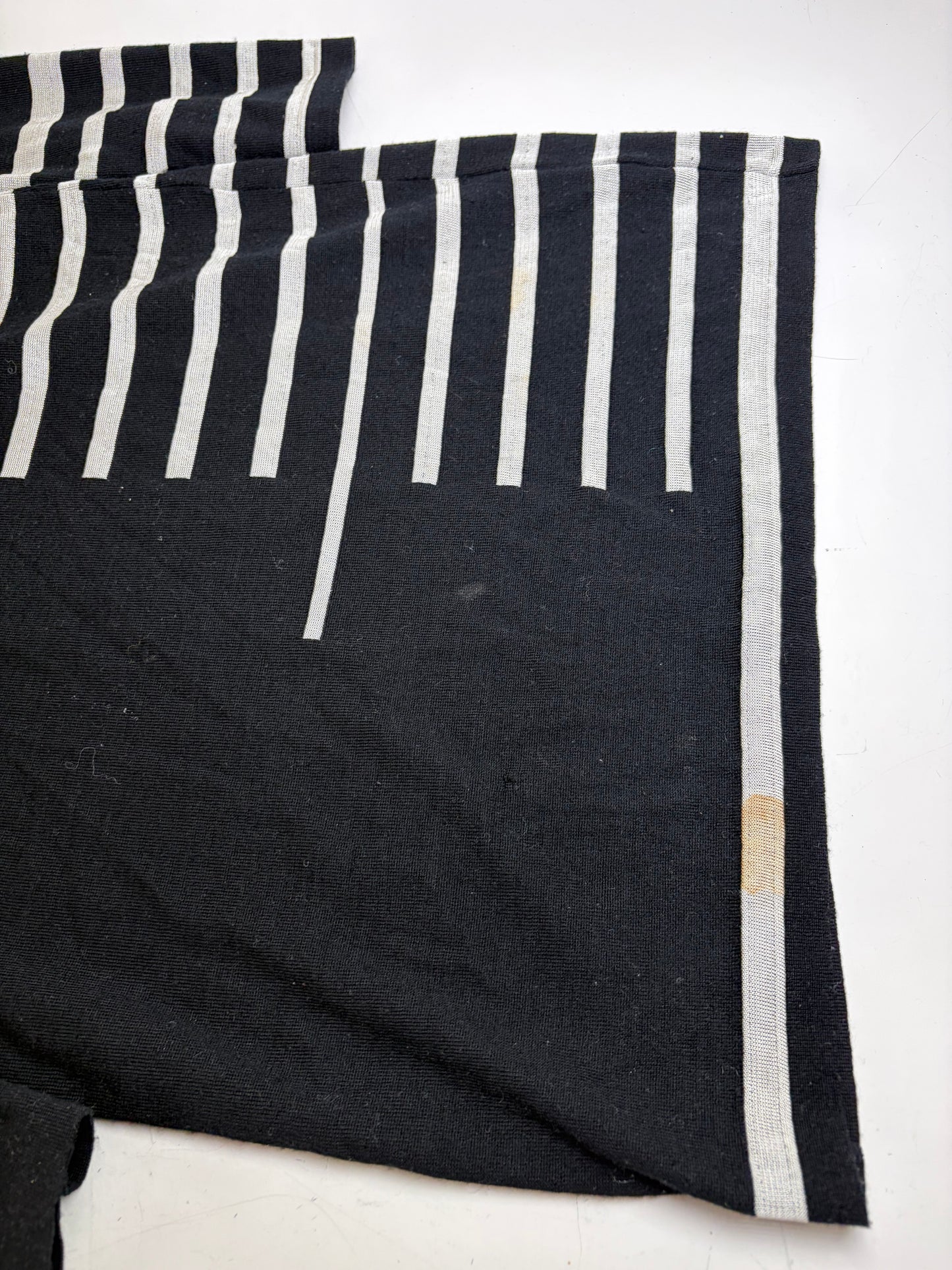 Vintage Jean Paul Gaultier Wool Blend Dress Black White M