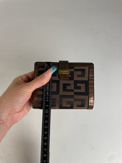 Vintage Givenchy Leather Wallet Brown