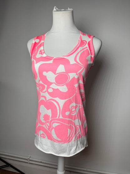 Vintage Marni Top Pink White M