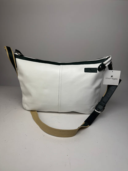 Vintage Courreges Leather Bag White